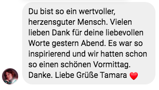 Danke für Worte